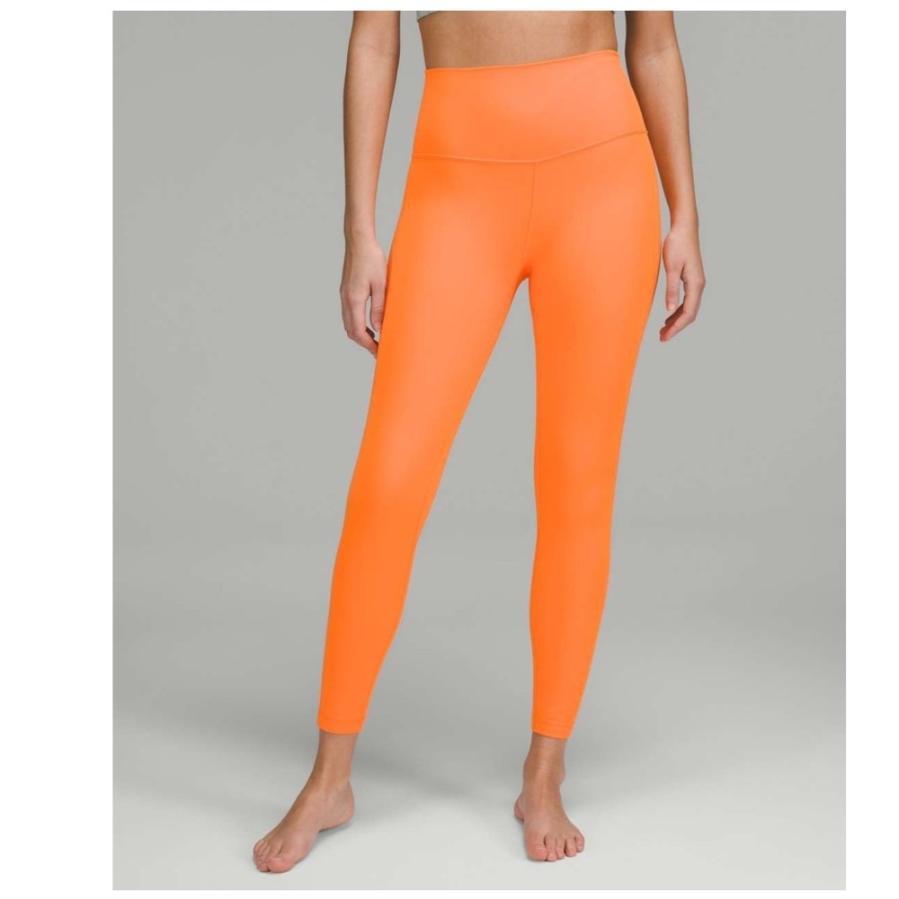 Lululemon Align High-Rise Pant 25" Orange Soda